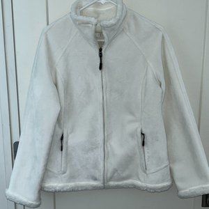 GreenTea sherpa fleece full zip jacket sz L NWOT